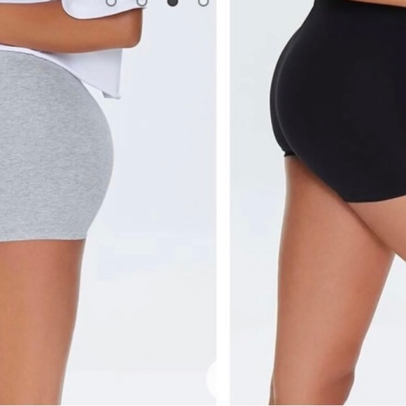 2 pair of spandex shorts - Picture 2 of 2